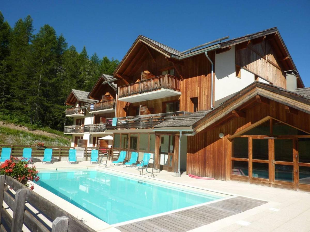 Chalet Mitoyen Avec Piscine, Sauna, Hammam, Depart Des Pistes, 2 Chambres, Balcon, Les Orres 1800 - Fr-1-322-137 Luaran gambar